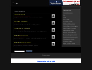 zcas.com screenshot