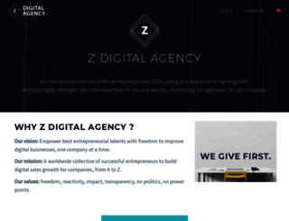 zdigitalagency.com screenshot