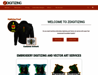 zdigitizing.com screenshot