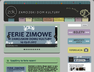 zdk.zamosc.pl screenshot