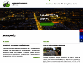 zdm.gliwice.pl screenshot