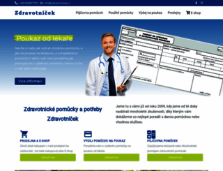 zdravotnicek.cz screenshot
