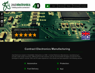zeal-electronics.co.uk screenshot