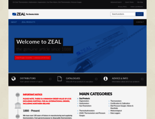 zeal.co.uk screenshot