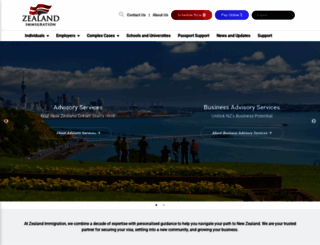 zealandimmigration.co.nz screenshot