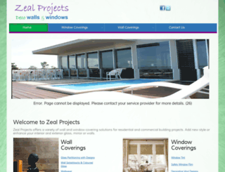 zealprojects.co.za screenshot