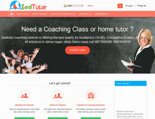 zealtutor.com screenshot