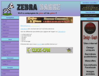 zebrabarre.com screenshot