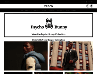 zebramenswear.co.uk screenshot