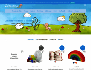 zebulange.com screenshot