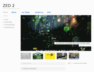 zed2.com screenshot