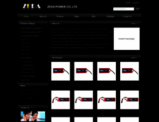zeda-power.com screenshot