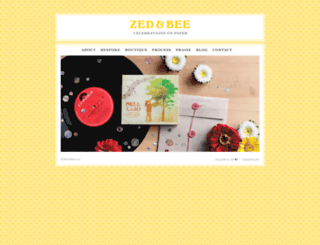 zedandbee.com.au screenshot