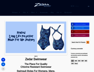 zedarswimwear.com screenshot