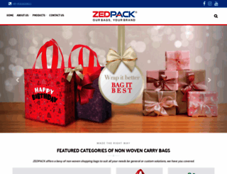zedpack.com screenshot