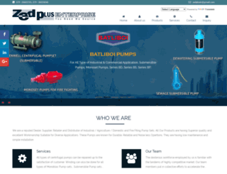 zedpluspumps.com screenshot
