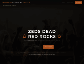 zedsdeadredrocks.com screenshot