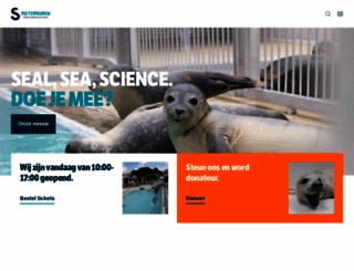 zeehondencreche.nl screenshot