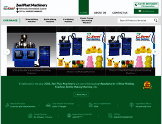 zeelplastmachinery.com screenshot