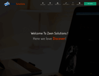 zeensolutions.com screenshot