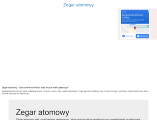 zegaratomowy.pl screenshot
