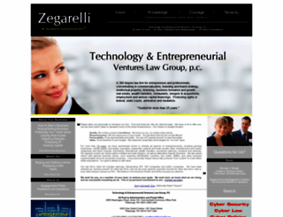 zegarelli.com screenshot