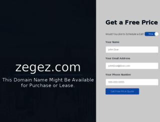 zegez.com screenshot