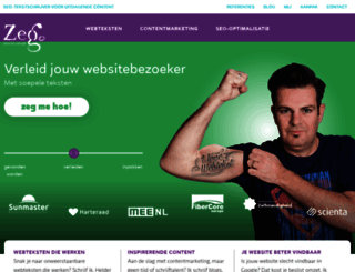 zegtekst.nl screenshot
