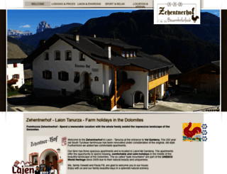 zehentnerhof.it screenshot