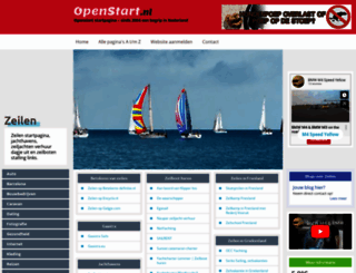zeilen.openstart.nl screenshot