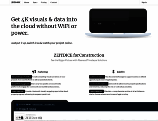 zeitdice.com screenshot