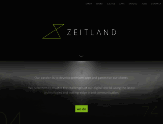 zeitland.com screenshot