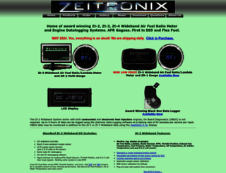 zeitronix.com screenshot