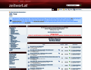 zeitwort.at screenshot