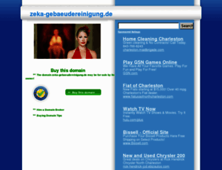 zeka-gebaeudereinigung.de screenshot