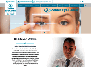zeldeseyecenter.com screenshot