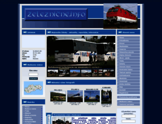 zeleznicne.info screenshot