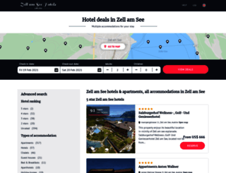 zell-am-see-hotels.com screenshot