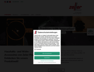 zeller-gmbh.com screenshot