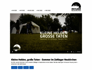 zeltlager-neukirchen.de screenshot