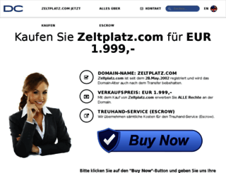 zeltplatz.com screenshot