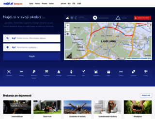 zemljevid.najdi.si screenshot