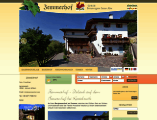 zemmerhof.com screenshot