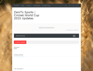 zemtvsports.com screenshot