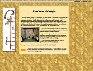 zen-georgia.org screenshot