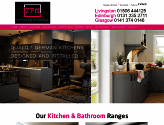 zen-kitchens.co.uk screenshot
