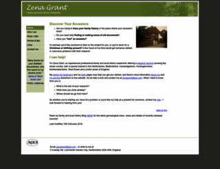 zenagrant.co.uk screenshot