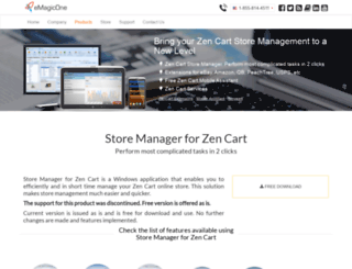 zencart-manager.com screenshot