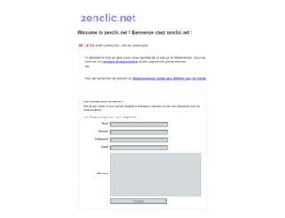 zenclic.net screenshot