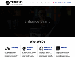 zenesiscorp.com screenshot